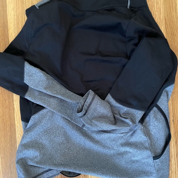 North Face‎ Womens Cinder 100 Athletic Full Zip Jacket Size Small Gray Black - Picture 7 of 7